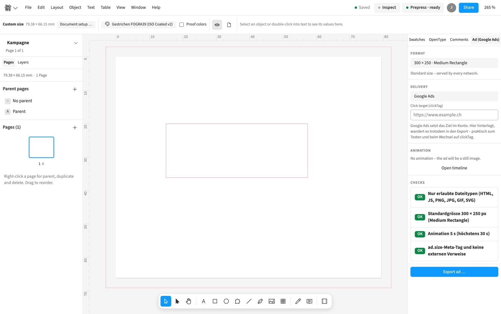 HTML5 ads