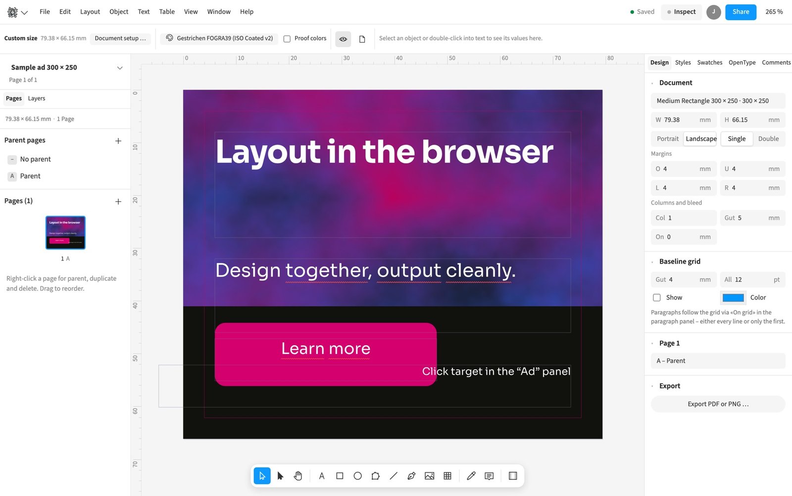 Ad example